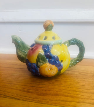 Fitz and Floyd Votive Holder Teapot
