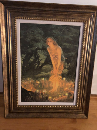 Mid Summer Eve Edward Robert Hughes Framed Art Price is Firm