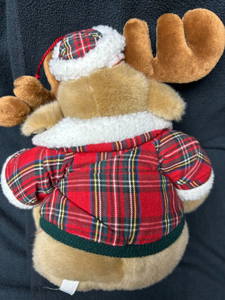 Plaid sweater reindeer