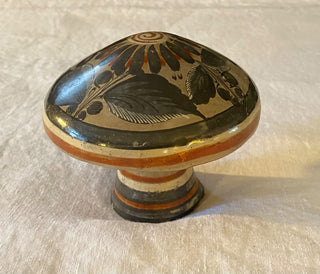 Vintage Solis pottery mushroom AS IS chip underneath