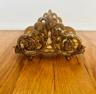 Brass Letter or Napkin Holder