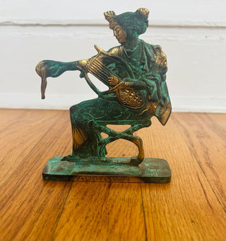 Apollo Patina Statue