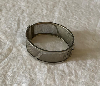 Vintage metal & mesh bracelet