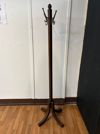 Vintage Metal Mission Style Coat Rack