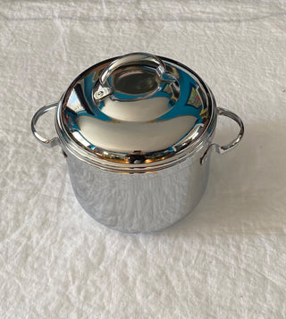 Danny Wilson original 1950’s milk glass lined ice bucket