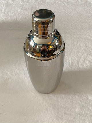 Vintage MCM chrome cocktail shaker
