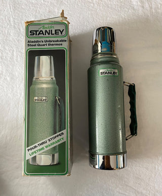 Vintage Stanley Aladdin thermos in original box FIRM