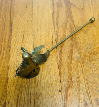 Vintage Brass Angel Snuffer