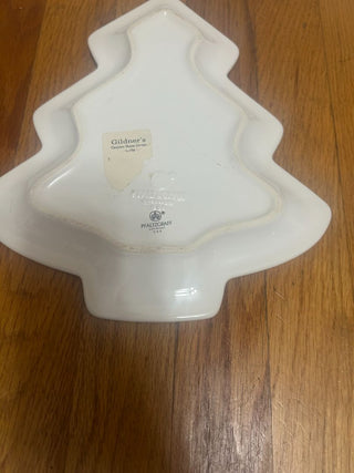 Vintage Pfaltzgraff Heritage Christmas Tree Serving Plate