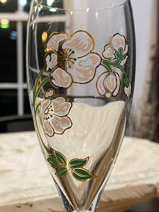 6pc Perrier Jouet Champagne Flutes