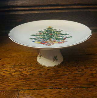 Vintage Lefton Pedestal Serving Plate