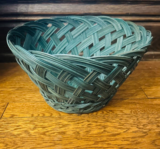 Green Woven Basket