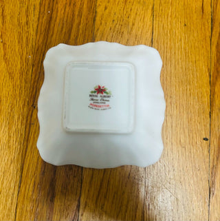 Royal Albert Poinsettia Small Square Dish