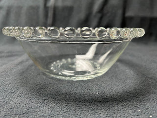 Imperial Glass Bowl w/beaded bottom