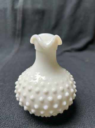 Avon milk glass-hobnail design