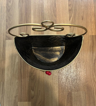 Christmas Hanging Metal Basket