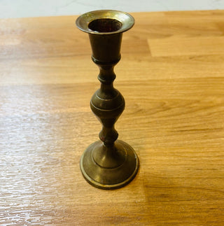 Vintage Brass Candlestick Holder