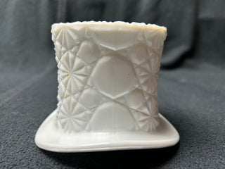 Top-Hat Fenton Milk Glass