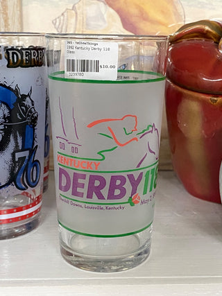 1992 Kentucky Derby 118 Glass