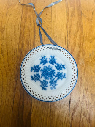 Blue Floral Home Essentials Porcelain Plate