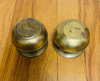 Petite Vintage Brass Planter (set of 2)
