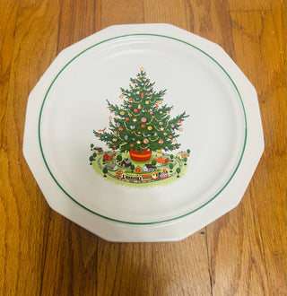 Vintage Pfaltzgraff Christmas Tree Plate