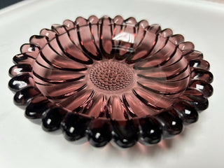 Large purple sunflower ashtray