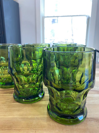 Hazel Atlas Georgian Honeycomb Tumblers