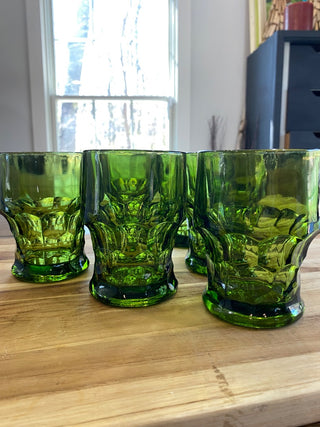 Hazel Atlas Georgian Honeycomb Tumblers