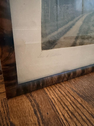 Signed Marcel Augis Landscape Etching