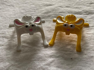 Vintage bunny hopper toy