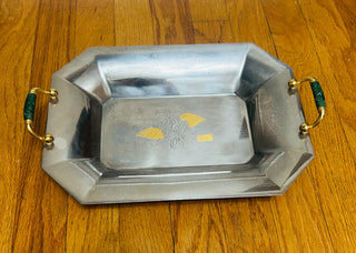 MCM Stainless Steel Serving Platter