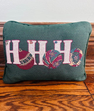 Ho Ho Ho Christmas Pillow