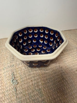 Polish Made Octagon Bowl