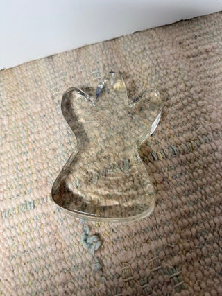 Recycled Glass Angel Ornament