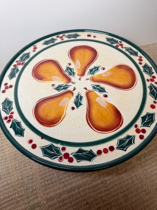 Holiday Cake Plate by Julie Ueland