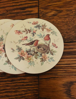 Vintage Pimpernel Round Coaster Set (set of 5)