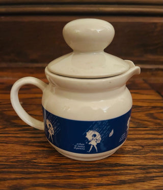 Vintage Morton Salt Girl Creamer with Lid