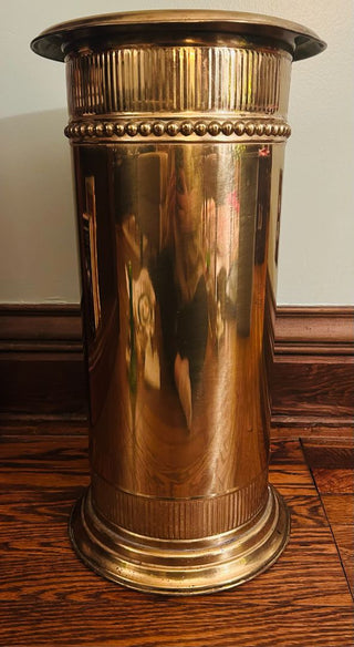 Vintage Brass Umbrella Stand