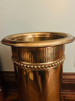 Vintage Brass Umbrella Stand