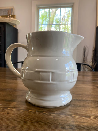 Longaberger Woven Traditions Pitcher