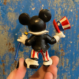 Vintage Patriotic Mickey Mouse Figure Made in Germany