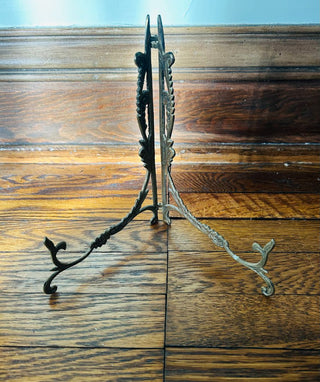 Ornate Brass Foldable Easel