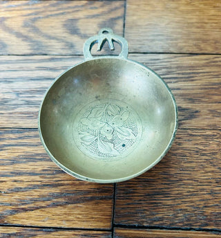 Brass Round Trinket Dish