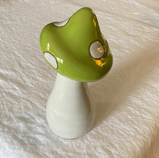 Vintage large ceramic garden mushroom