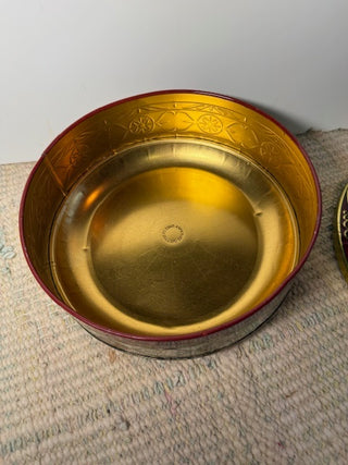 Daher Tin Container w/Lid - Made in England