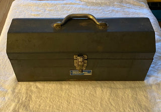 Vintage Master Mechanic professional coffin toolbox #819