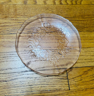 Vintage Pink Rosaline Plate