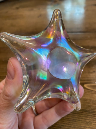 Iridescent Starfish Paperweight