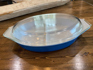 Pyrex Divided Casserole Dish w/Lid